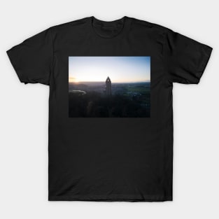 Stirling Wallace Monument from the air T-Shirt